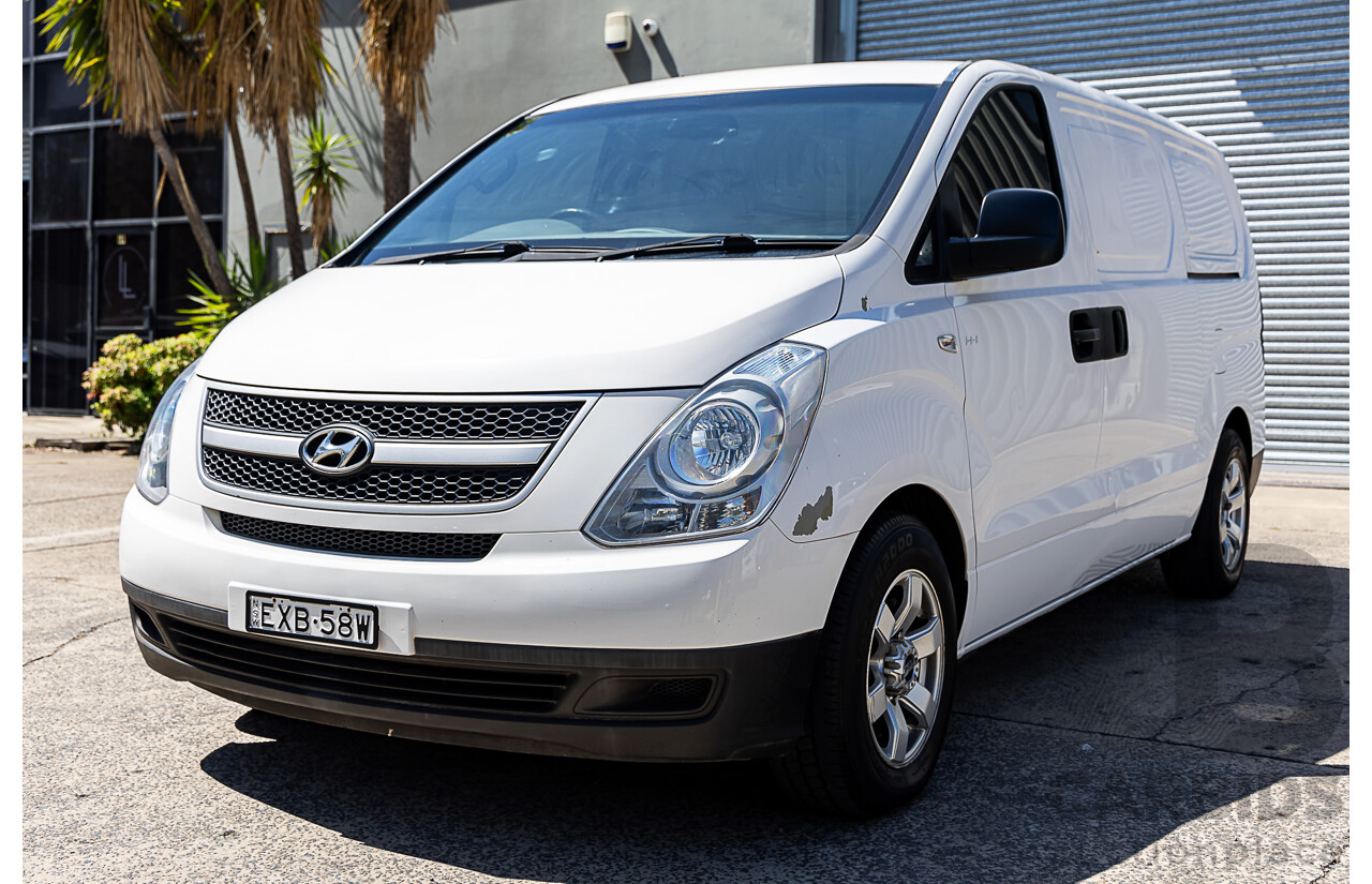 7/2012 Hyundai iLoad TQ MY11 4d Custom Refrigerated Van Creamy White Turbo Diesel 2.5L