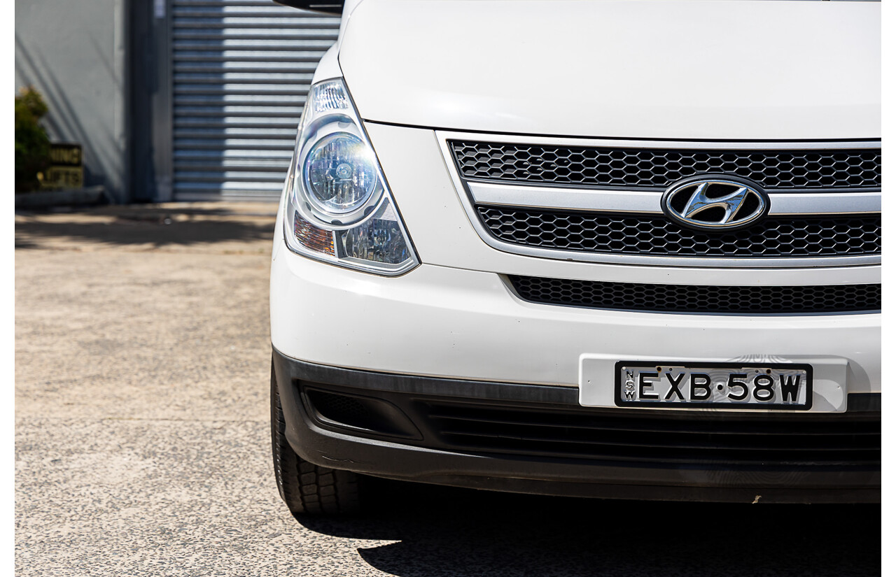 7/2012 Hyundai iLoad TQ MY11 4d Custom Refrigerated Van Creamy White Turbo Diesel 2.5L