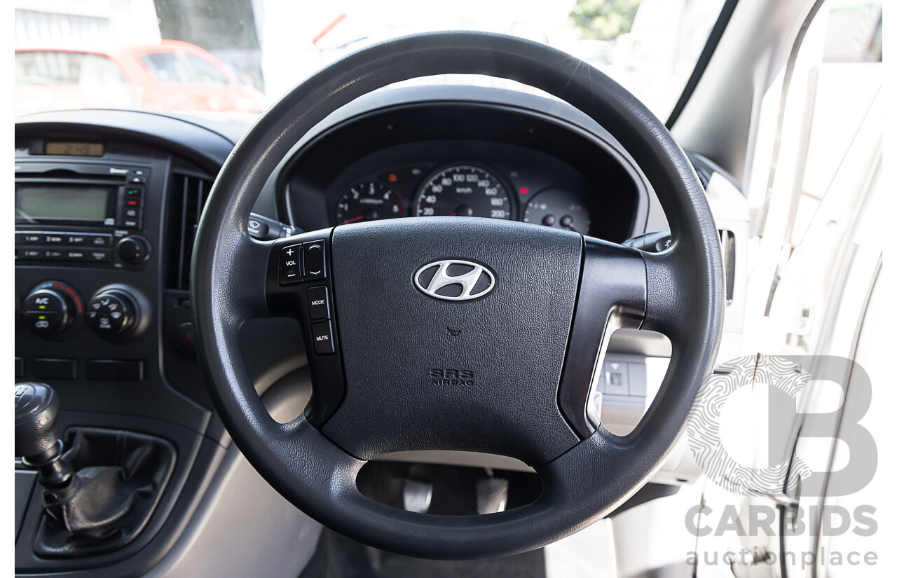7/2012 Hyundai iLoad TQ MY11 4d Custom Refrigerated Van Creamy White Turbo Diesel 2.5L
