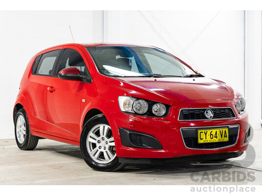 11/2015 Holden Barina CD TM MY15 4d Sedan Velvet Red 1.6L