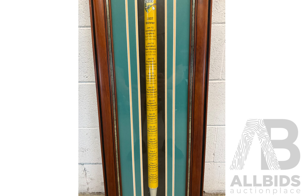 2007 Australian Cricket Memorabilia Piece (110 X 35 Cm)