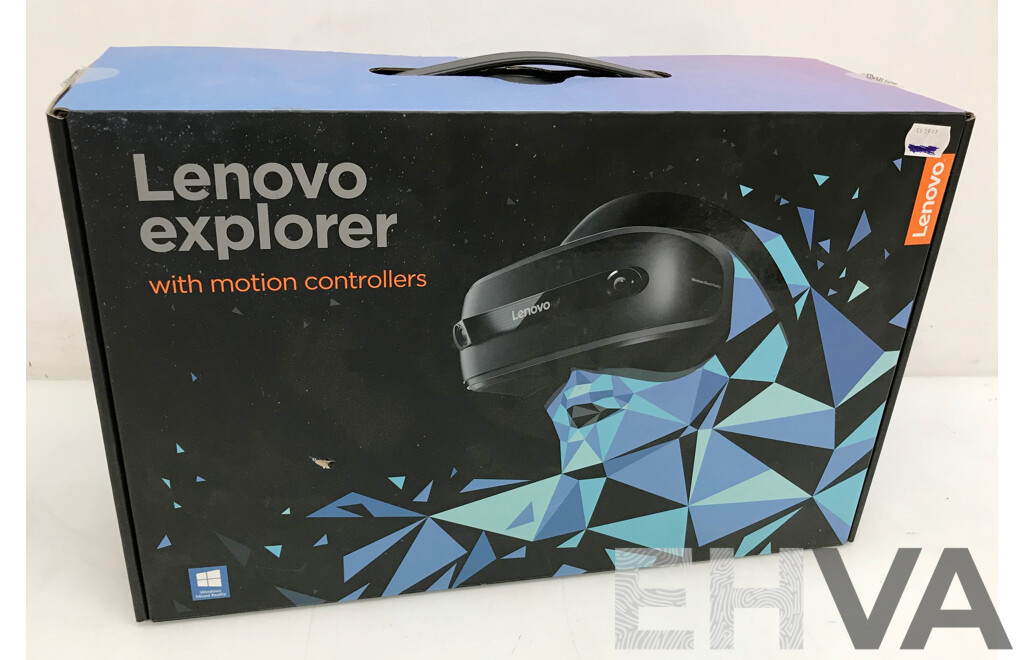 Lenovo Explorer Virtual Reality Headset Set with Motion Controllers
