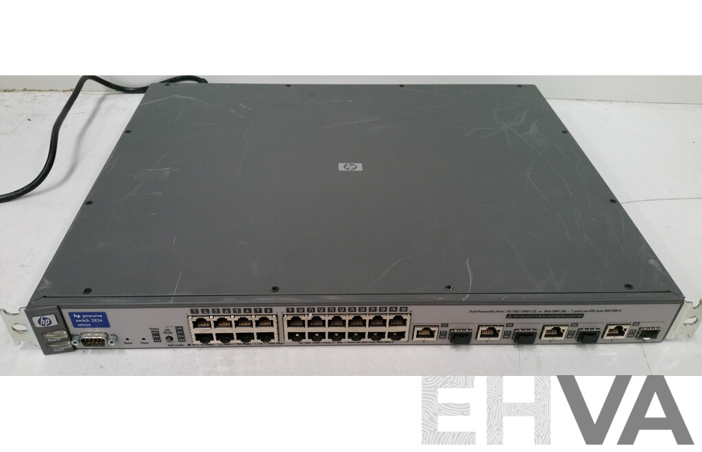 HP ProCurve 2824 24-Port Gigabit Managed Switch