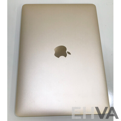 Apple (A1534) Intel Core M3 1.2 GHz Dual-Core CPU 12-Inch MacBook (Rose Gold) w/ Power Supply