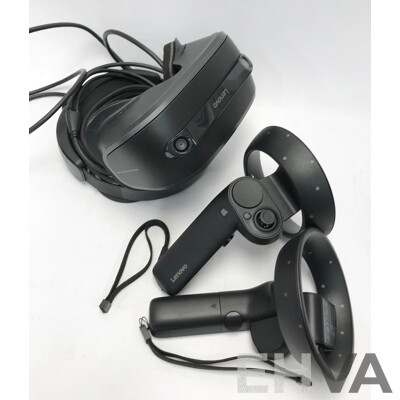 Lenovo Explorer Virtual Reality Headset Set with Motion Controllers