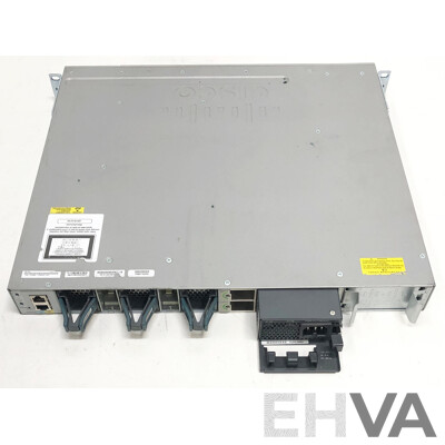 Cisco Catalyst (WS-C3850-12X48UL) 3850-12X-48 UPoE 48-Port Gigabit Ethernet Switch