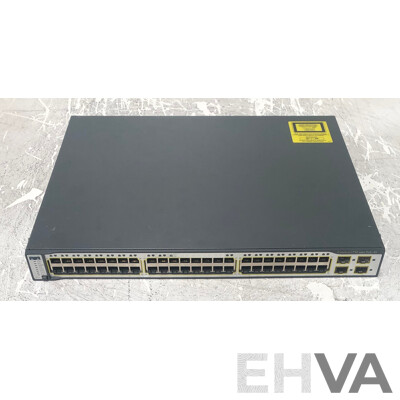 Cisco Catalyst (WS-C3750-48PS-S) 3750 Series PoE-48 48-Port Fast Ethernet Switch
