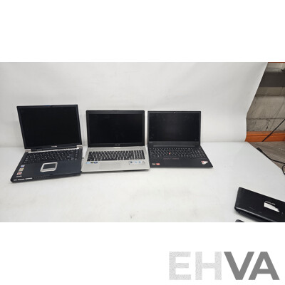 Assorted Lot of Laptops