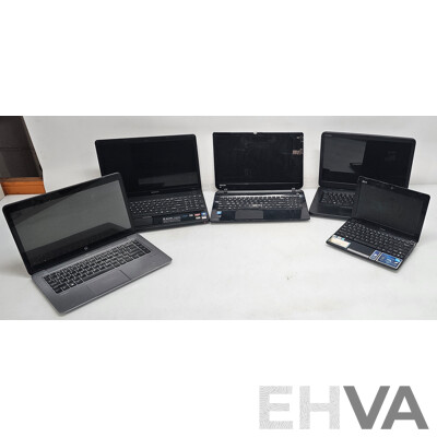 Assorted Lot of Laptops