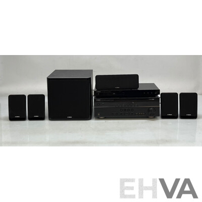 Yamaha Blue-ray Player and Surround Sound System
