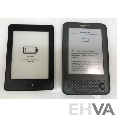 Assorted Apple IPhones, Apple TV 4K, IPod, Xiaomi Redmi Note 4 Pro, and Amazon Kindles