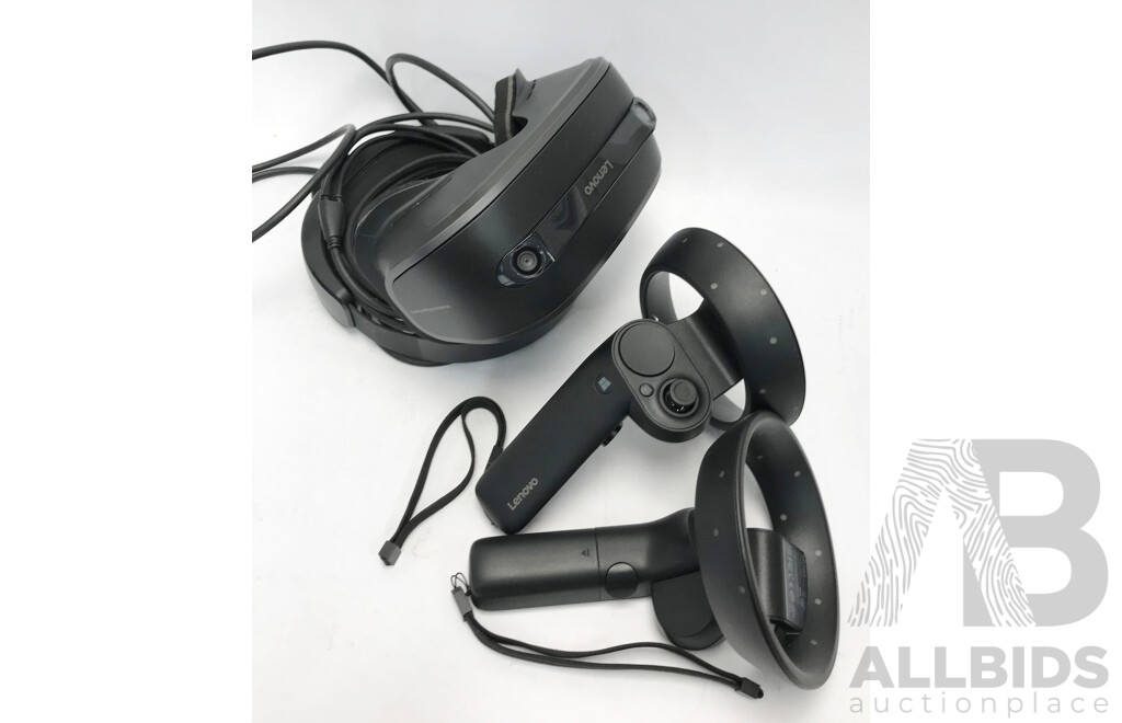 Lenovo Explorer Virtual Reality Headset Set with Motion Controllers