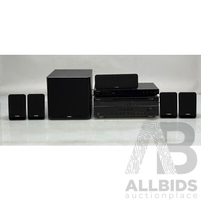 Yamaha Blue-ray Player and Surround Sound System