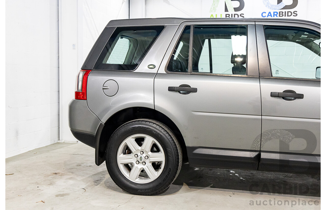 8/2007 Land Rover Freelander 2 SE TD4 (4x4) LF 4d Wagon Stornoway Grey Metallic Turbo Diesel 2.2L