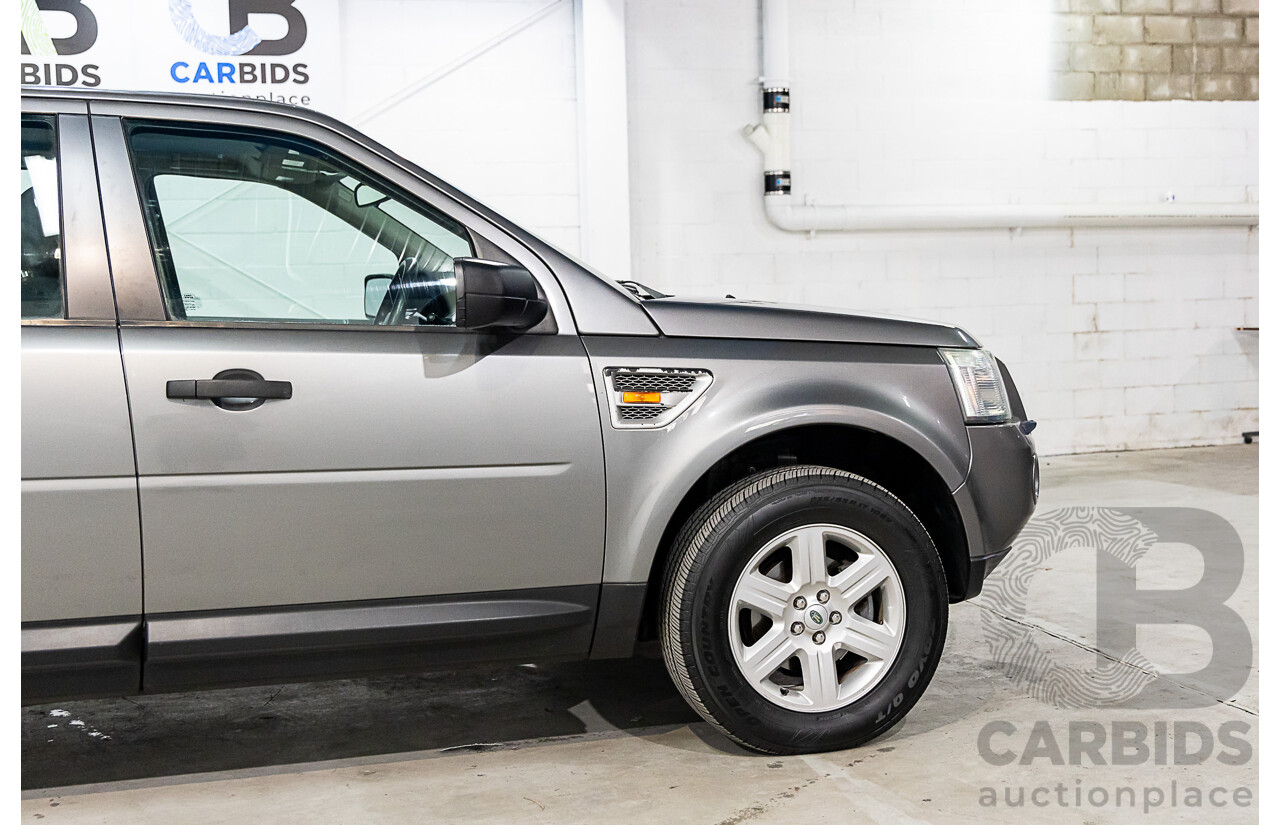 8/2007 Land Rover Freelander 2 SE TD4 (4x4) LF 4d Wagon Stornoway Grey Metallic Turbo Diesel 2.2L