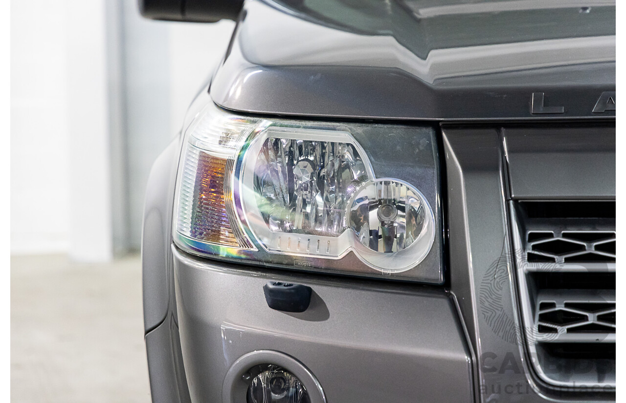 8/2007 Land Rover Freelander 2 SE TD4 (4x4) LF 4d Wagon Stornoway Grey Metallic Turbo Diesel 2.2L