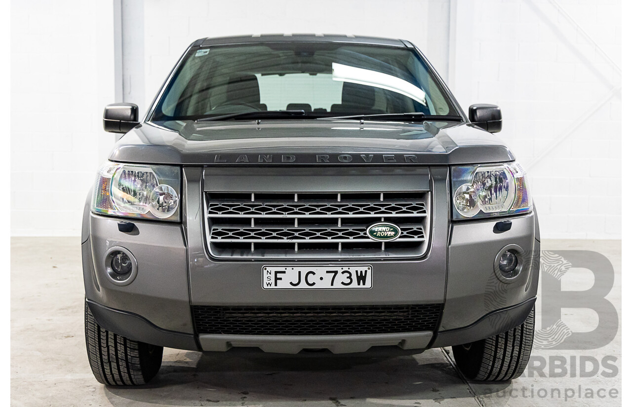 8/2007 Land Rover Freelander 2 SE TD4 (4x4) LF 4d Wagon Stornoway Grey Metallic Turbo Diesel 2.2L