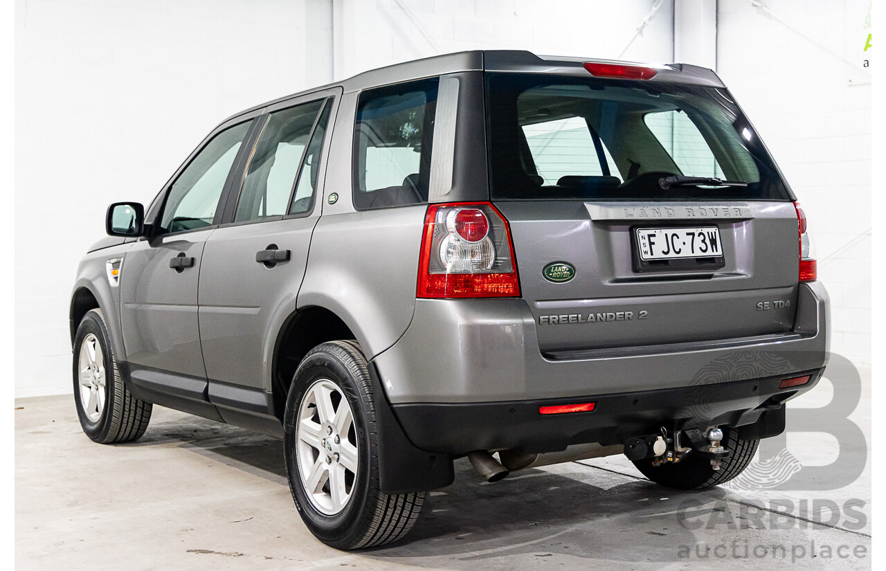 8/2007 Land Rover Freelander 2 SE TD4 (4x4) LF 4d Wagon Stornoway Grey Metallic Turbo Diesel 2.2L