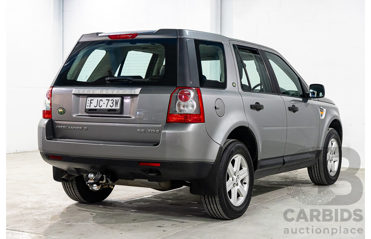 8/2007 Land Rover Freelander 2 SE TD4 (4x4) LF 4d Wagon Stornoway Grey Metallic Turbo Diesel 2.2L