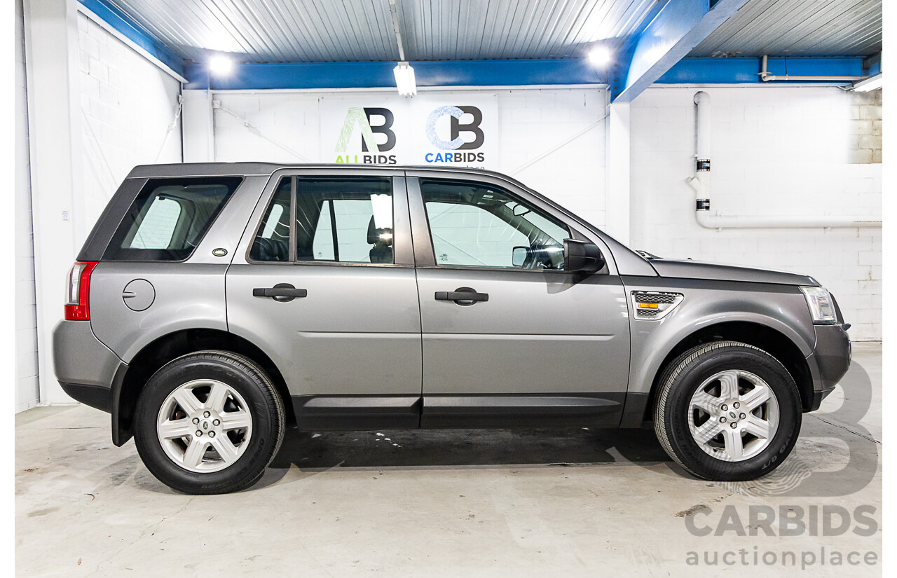 8/2007 Land Rover Freelander 2 SE TD4 (4x4) LF 4d Wagon Stornoway Grey Metallic Turbo Diesel 2.2L