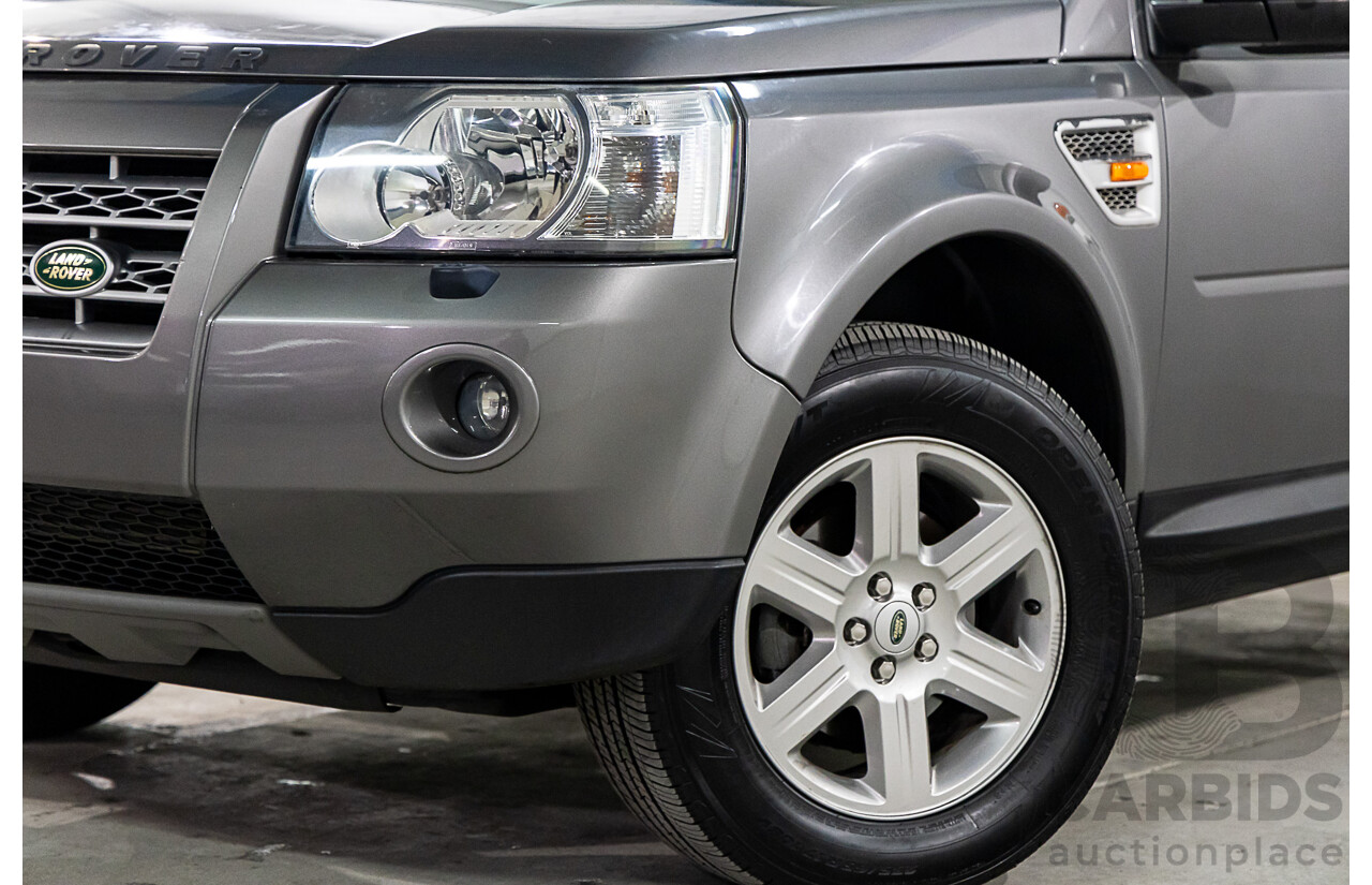 8/2007 Land Rover Freelander 2 SE TD4 (4x4) LF 4d Wagon Stornoway Grey Metallic Turbo Diesel 2.2L