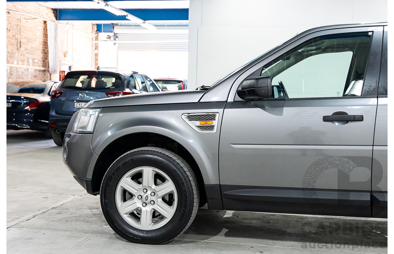 8/2007 Land Rover Freelander 2 SE TD4 (4x4) LF 4d Wagon Stornoway Grey Metallic Turbo Diesel 2.2L