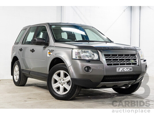 8/2007 Land Rover Freelander 2 SE TD4 (4x4) LF 4d Wagon Stornoway Grey Metallic Turbo Diesel 2.2L