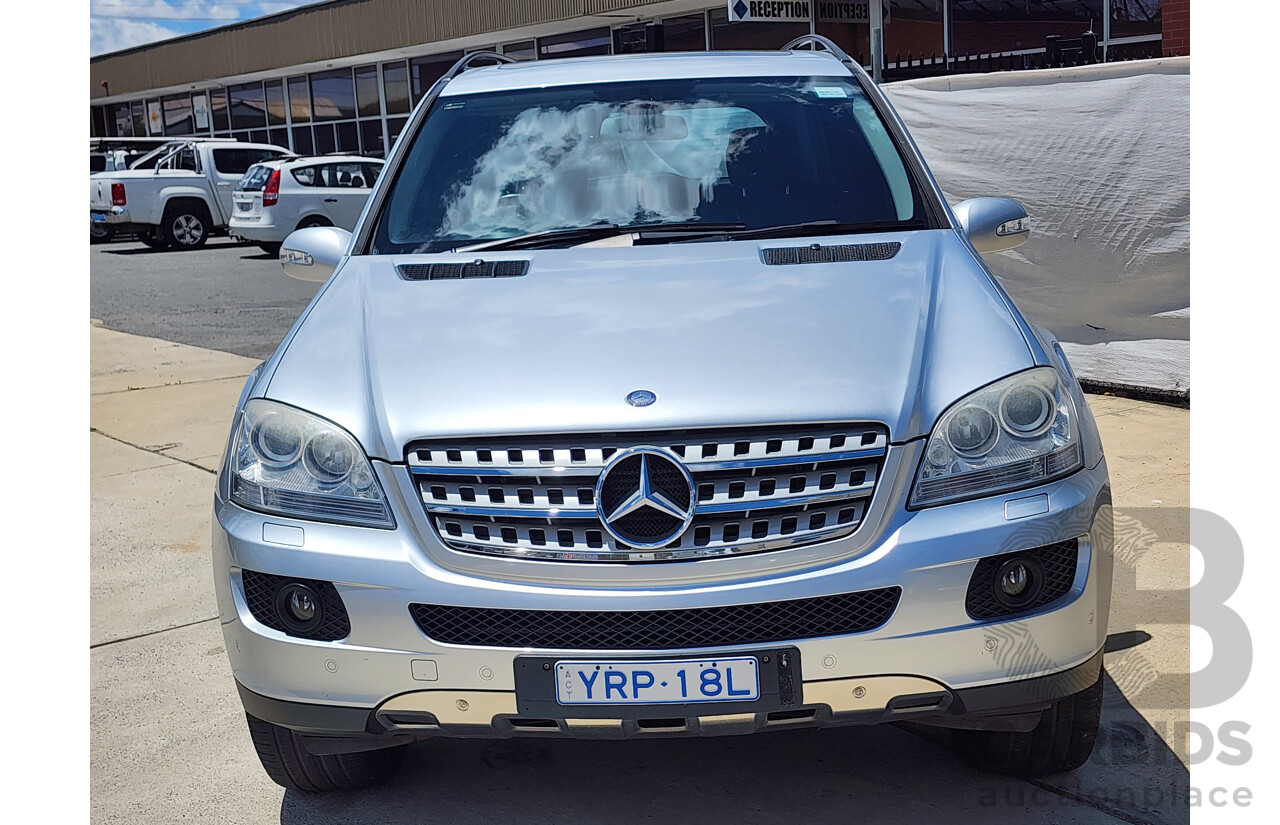 8/2007 Mercedes-Benz ML 320 CDI Luxury (4x4) W164 07 UPGRADE 4d Wagon Silver 3.0L