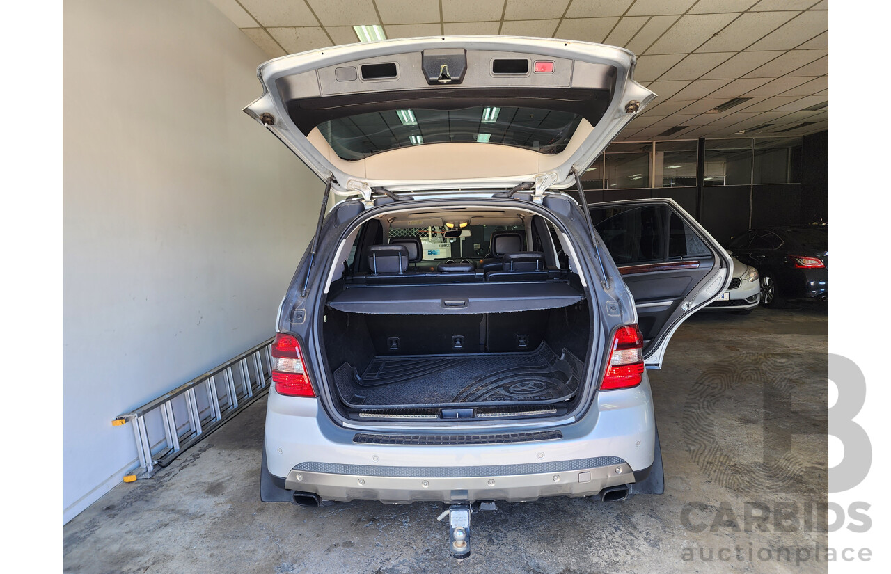 8/2007 Mercedes-Benz ML 320 CDI Luxury (4x4) W164 07 UPGRADE 4d Wagon Silver 3.0L