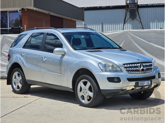 8/2007 Mercedes-Benz ML 320 CDI Luxury (4x4) W164 07 UPGRADE 4d Wagon Silver 3.0L