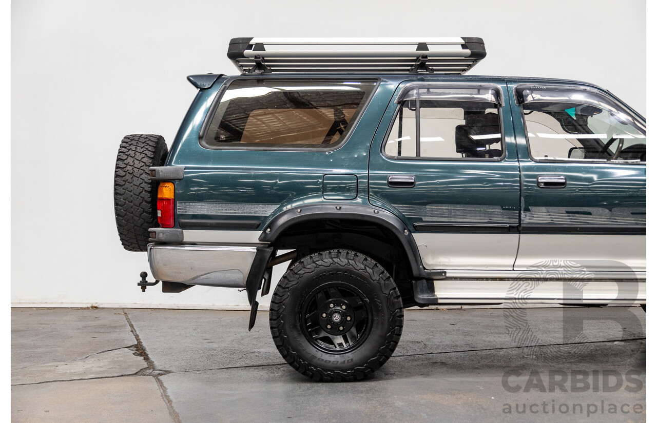 1994 Toyota Hilux Surf SSR-X Limited Wide Body (4x4) 4d Green 3.0L Turbo Diesel - Imported 08/2000