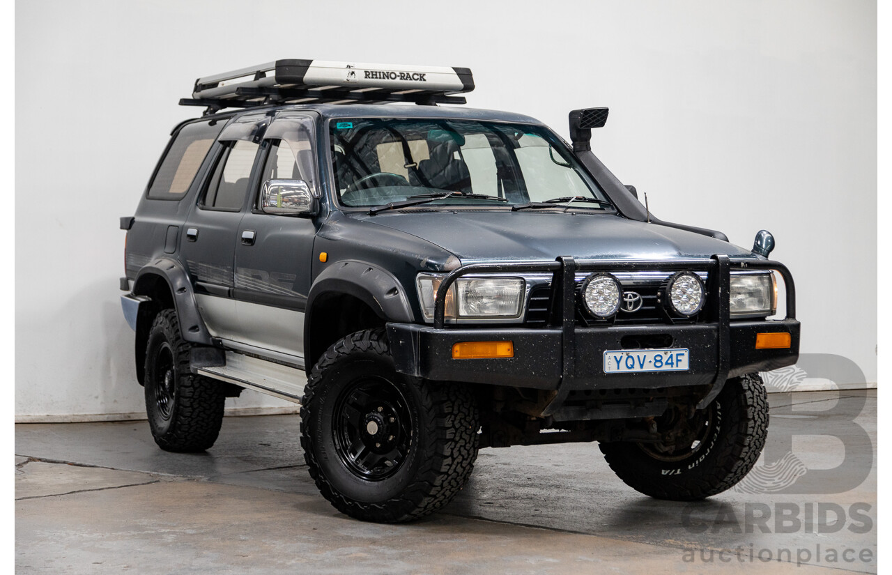 1994 Toyota Hilux Surf SSR-X Limited Wide Body (4x4) 4d Green 3.0L Turbo Diesel - Imported 08/2000