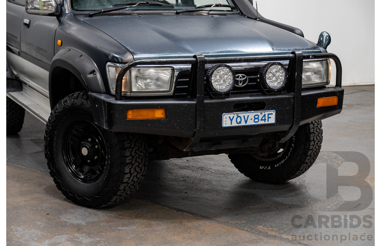 1994 Toyota Hilux Surf SSR-X Limited Wide Body (4x4) 4d Green 3.0L Turbo Diesel - Imported 08/2000