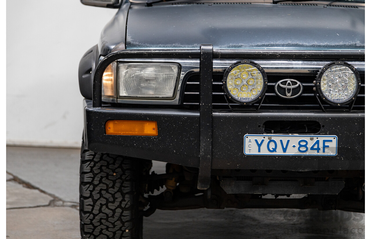 1994 Toyota Hilux Surf SSR-X Limited Wide Body (4x4) 4d Green 3.0L Turbo Diesel - Imported 08/2000