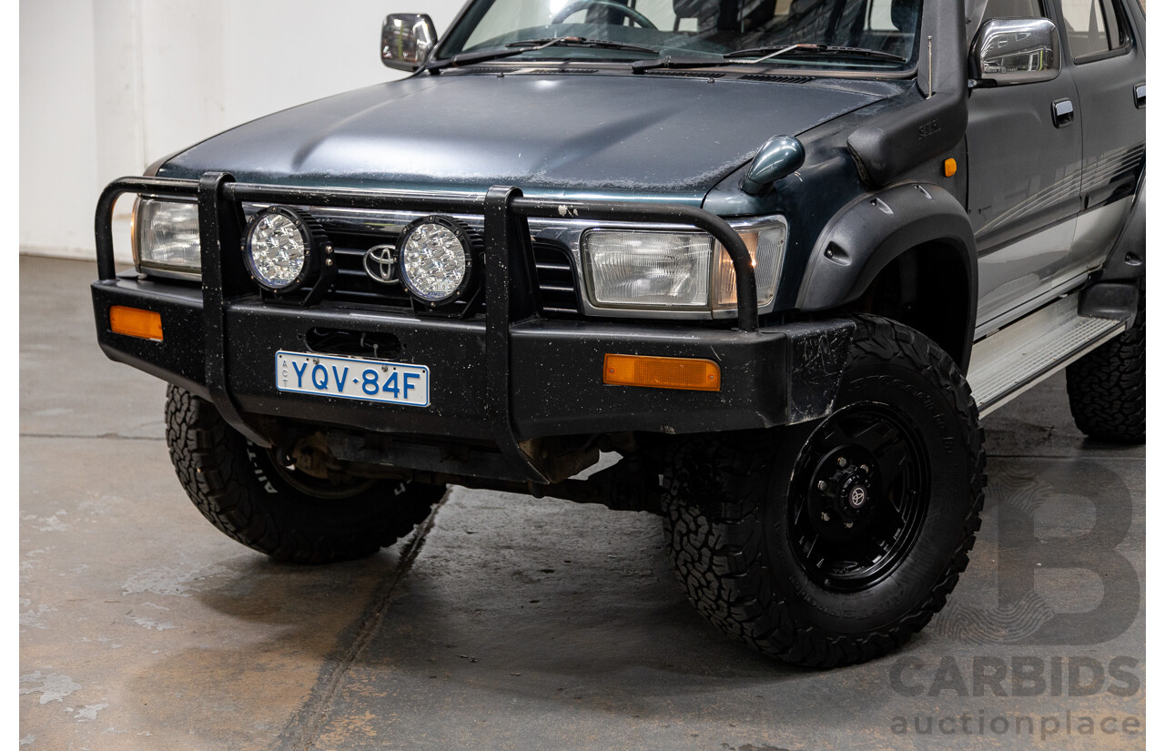 1994 Toyota Hilux Surf SSR-X Limited Wide Body (4x4) 4d Green 3.0L Turbo Diesel - Imported 08/2000