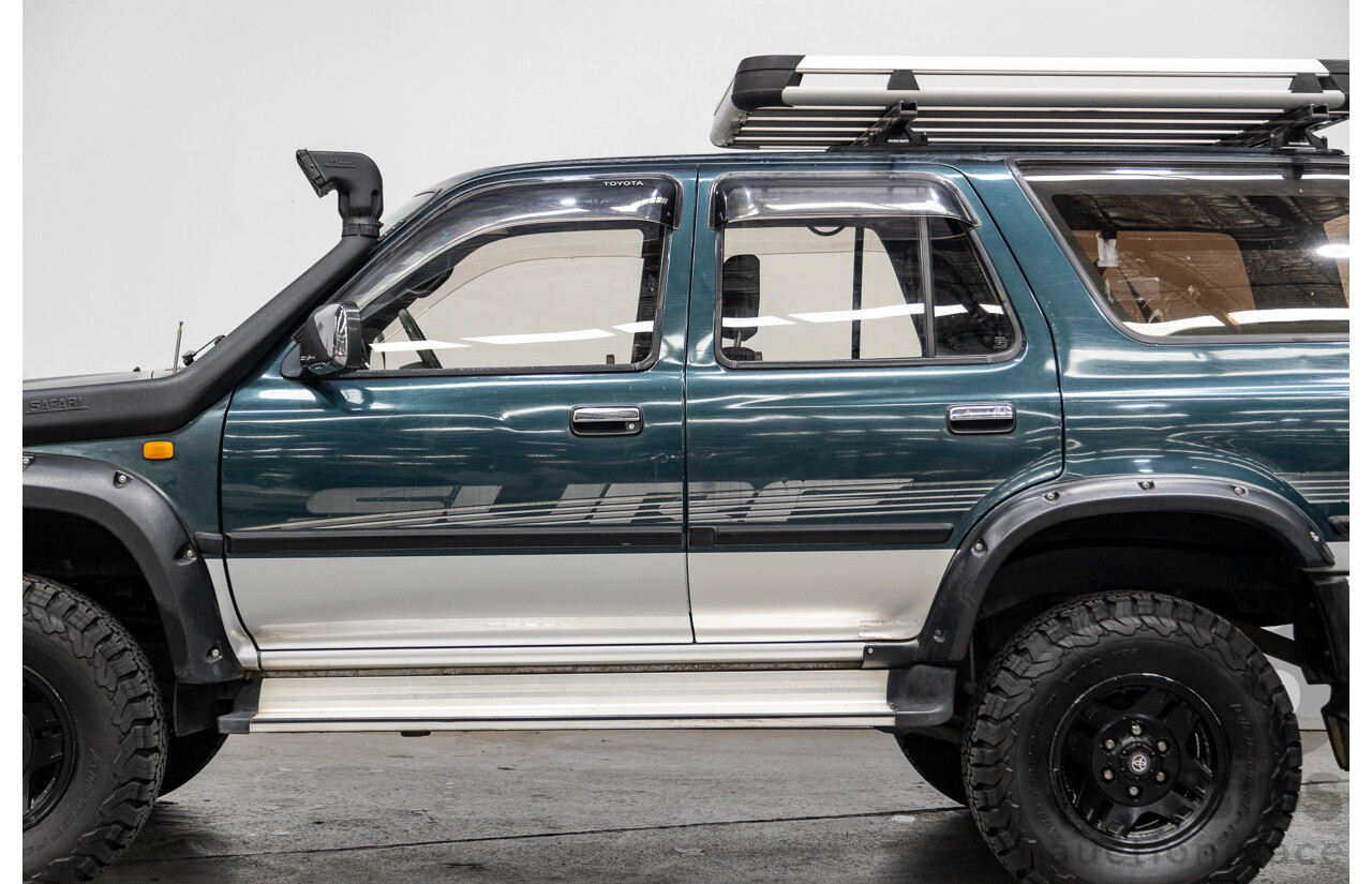 1994 Toyota Hilux Surf SSR-X Limited Wide Body (4x4) 4d Green 3.0L Turbo Diesel - Imported 08/2000