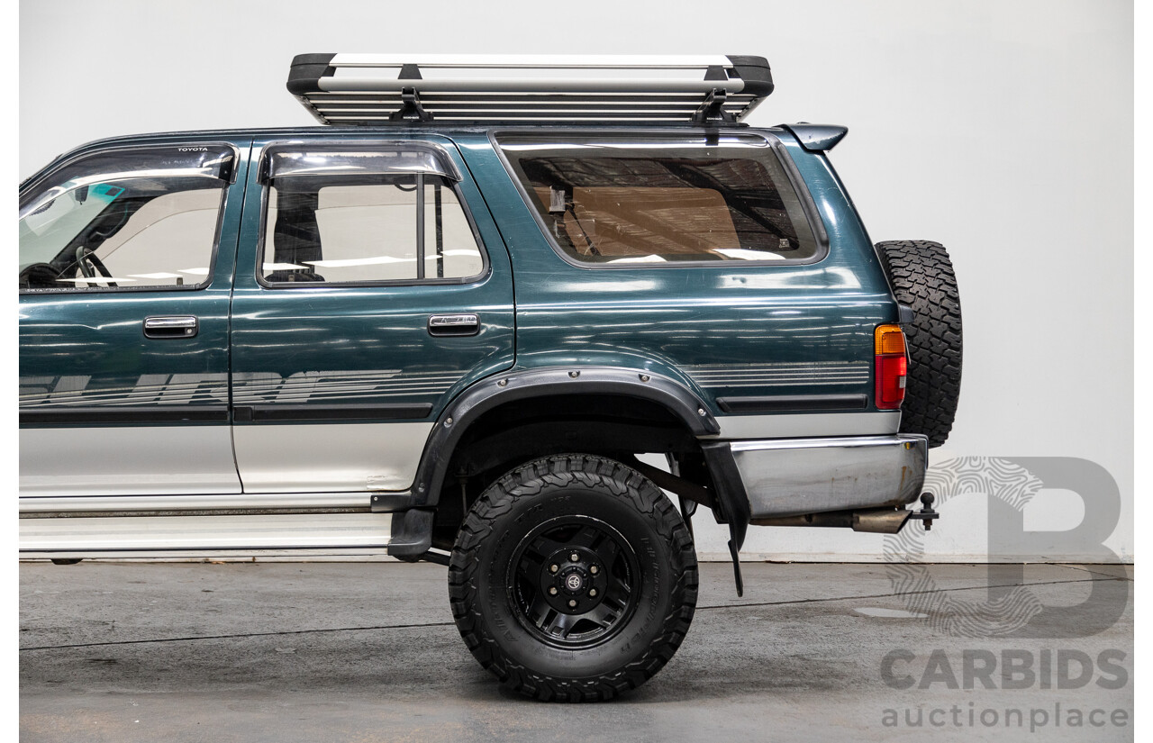 1994 Toyota Hilux Surf SSR-X Limited Wide Body (4x4) 4d Green 3.0L Turbo Diesel - Imported 08/2000