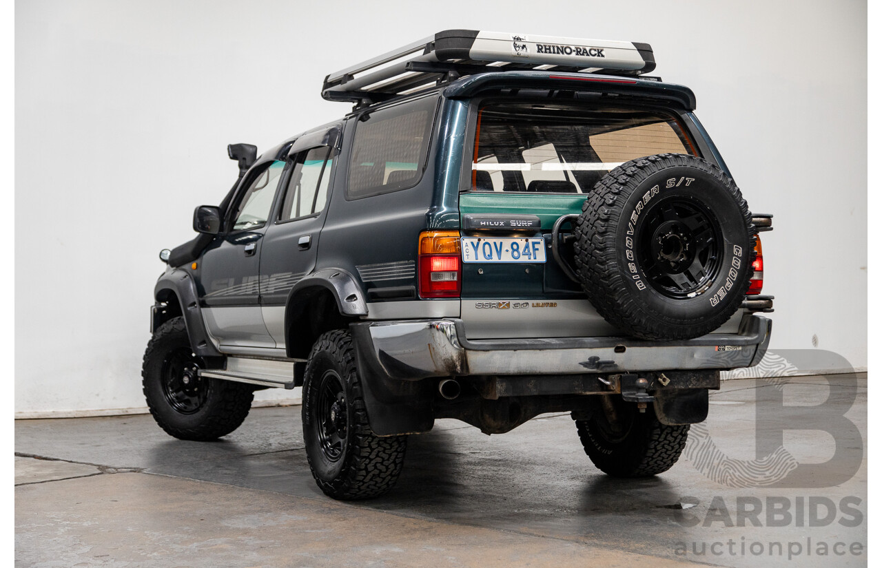 1994 Toyota Hilux Surf SSR-X Limited Wide Body (4x4) 4d Green 3.0L Turbo Diesel - Imported 08/2000