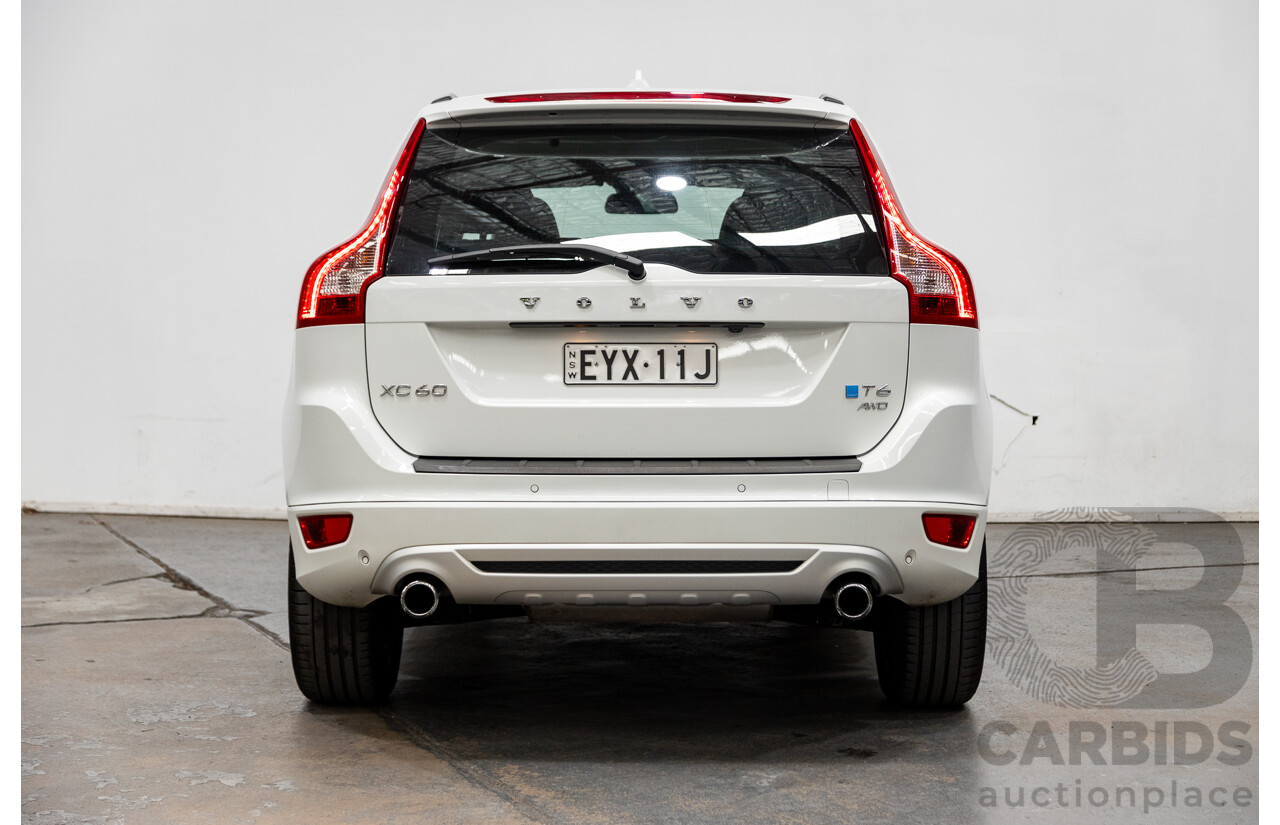 7/2013 Volvo XC60 T6 R-Design DZ MY13 4d Wagon Ice White 3.0L Turbo