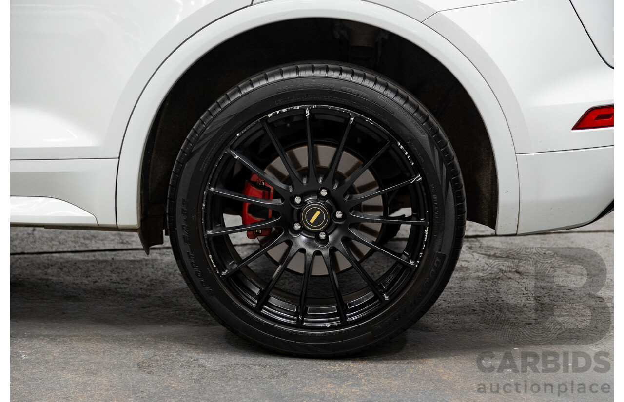 01/2019 Audi Q5 40 TDI QUATTRO DESIGN (AWD) FY MY19 4D Wagon Glacier White Turbo Diesel 2.0L