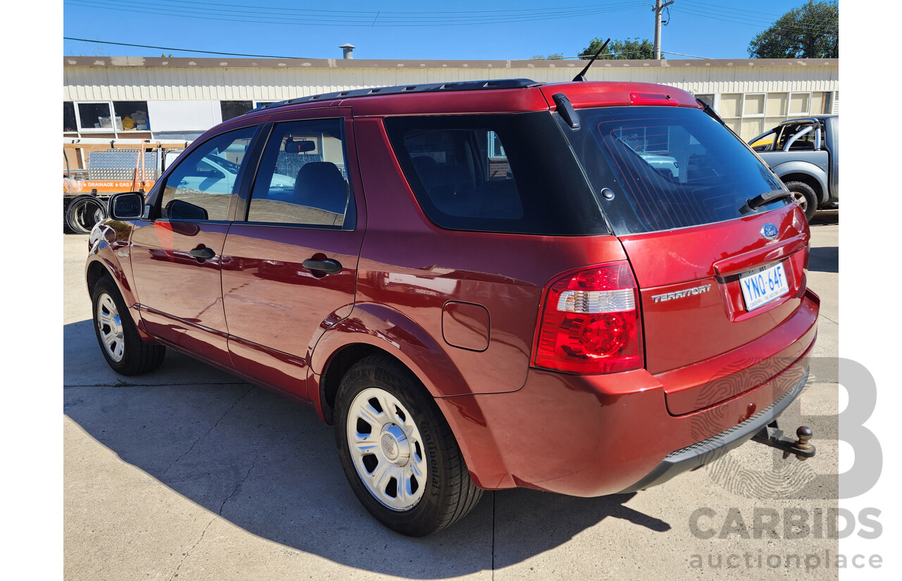 6/2005 Ford Territory TX (4x4) SX 4d Wagon Red 4.0L