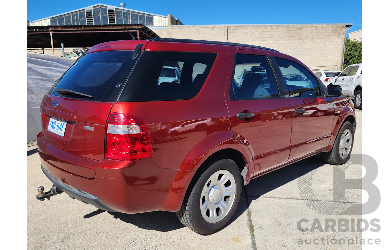 6/2005 Ford Territory TX (4x4) SX 4d Wagon Red 4.0L