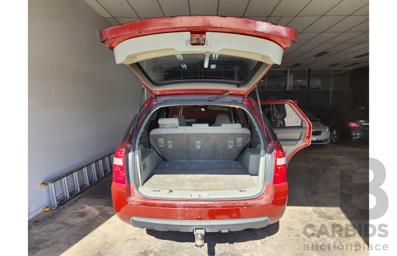 6/2005 Ford Territory TX (4x4) SX 4d Wagon Red 4.0L