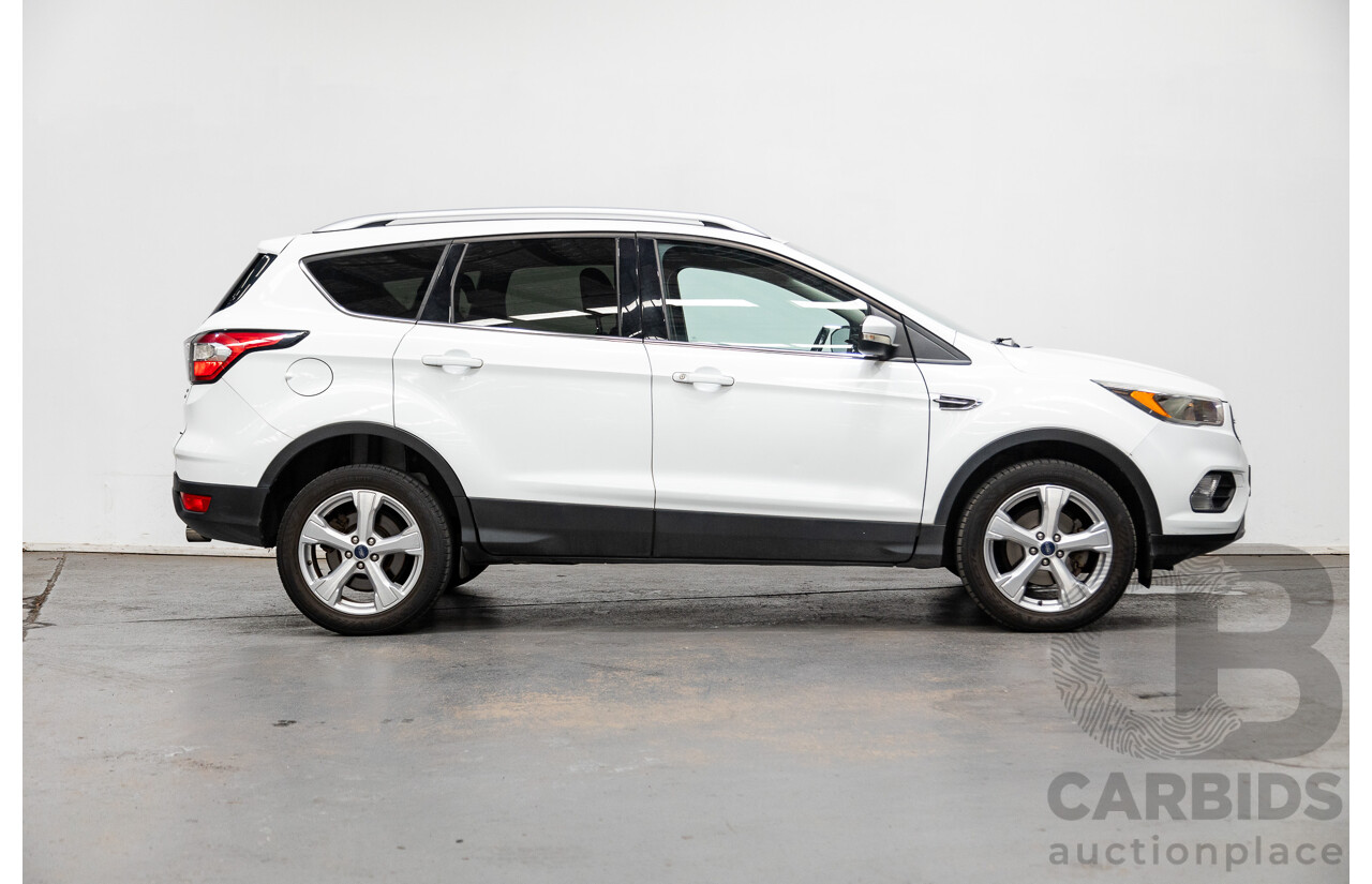 01/2017 Ford Escape TREND ZG 4D Wagon White 1.5L - Turbo