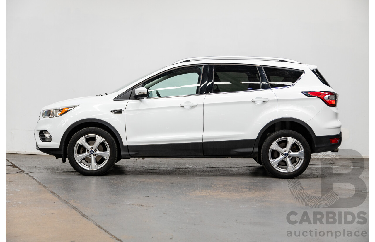 01/2017 Ford Escape TREND ZG 4D Wagon White 1.5L - Turbo