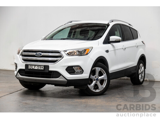 01/2017 Ford Escape TREND ZG 4D Wagon White 1.5L - Turbo