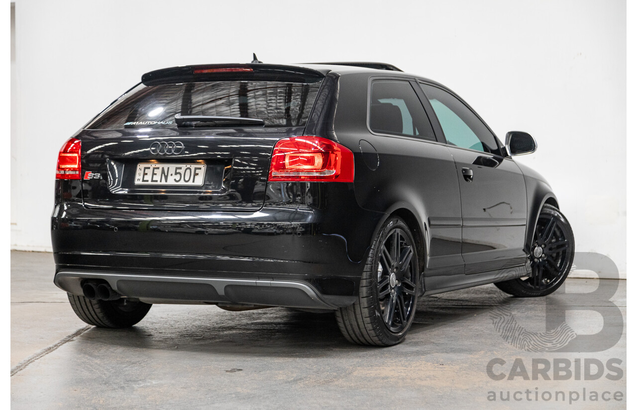 11/2009 Audi S3 (AWD) 8P 3d Hatchback Phantom Black 2.0L