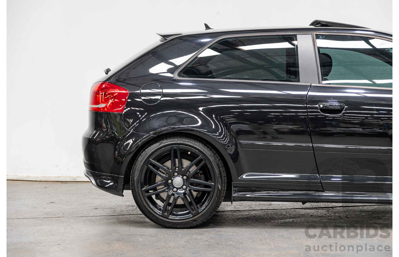 11/2009 Audi S3 (AWD) 8P 3d Hatchback Phantom Black 2.0L