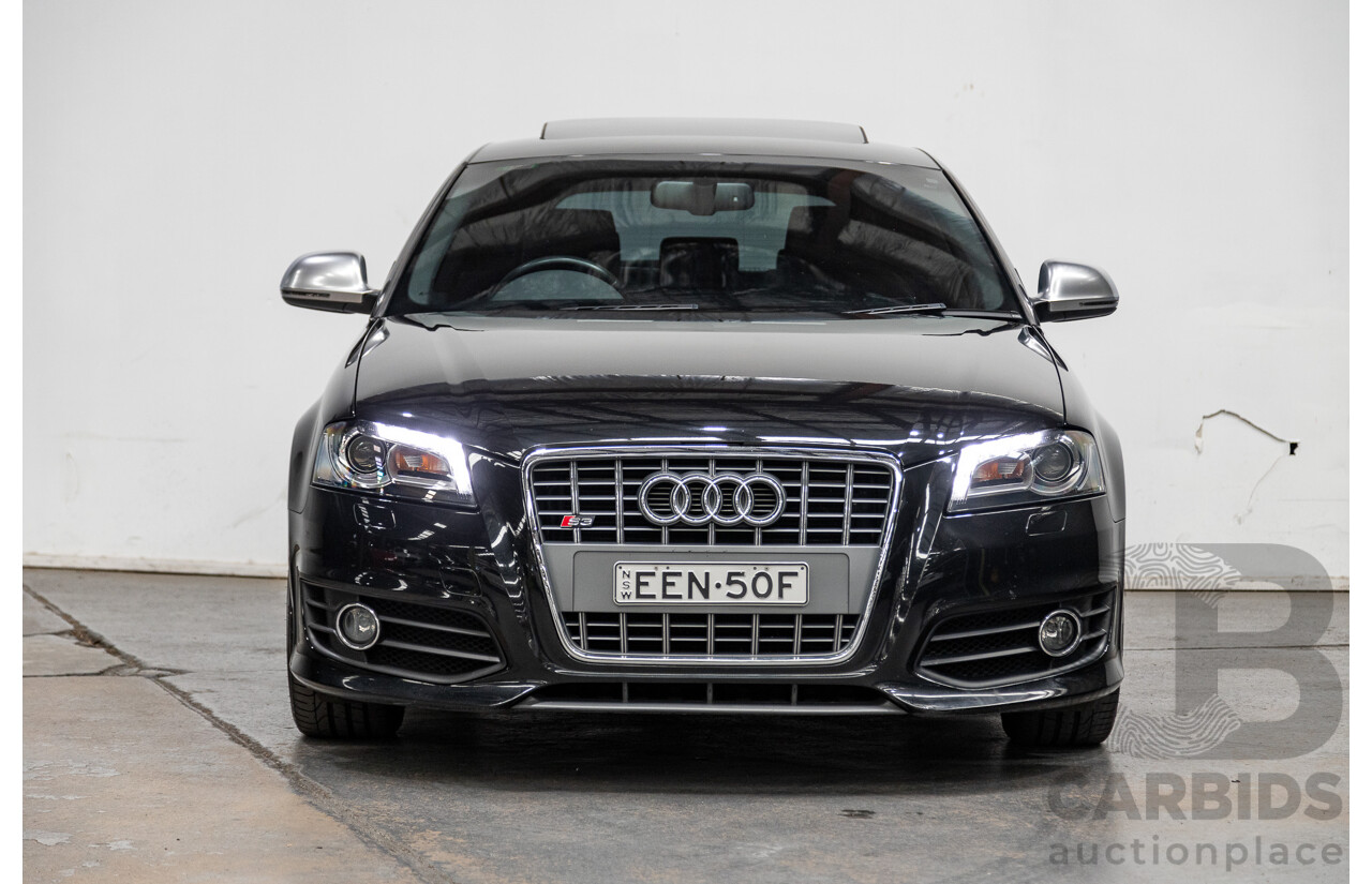 11/2009 Audi S3 (AWD) 8P 3d Hatchback Phantom Black 2.0L