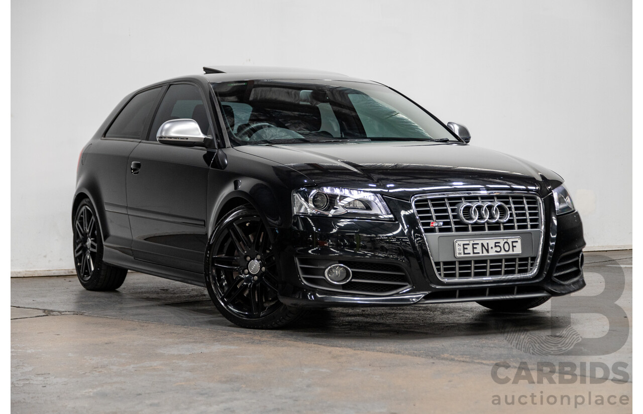 11/2009 Audi S3 (AWD) 8P 3d Hatchback Phantom Black 2.0L